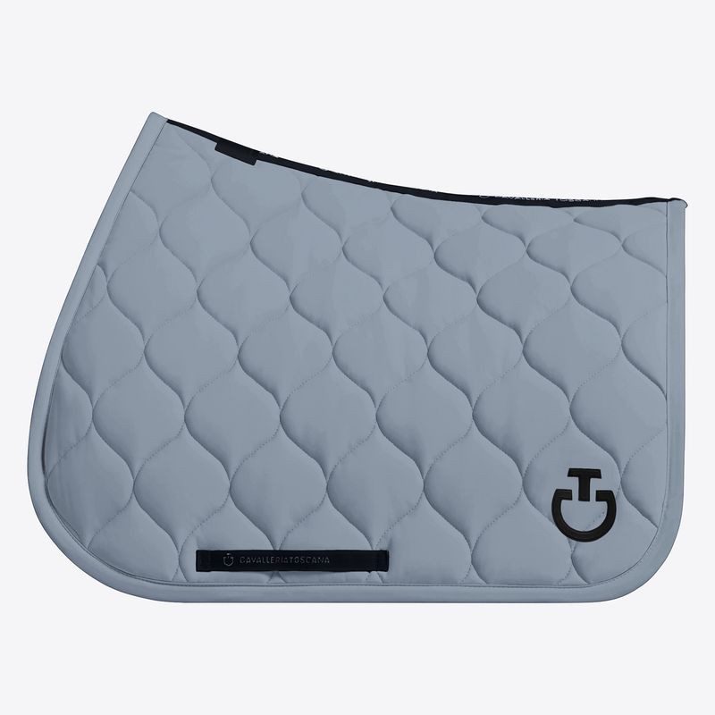 Cavalleria Toscana New Circular Quilted Jersey Jumping Saddle Pad