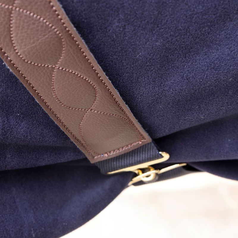 Shires Deluxe Fleecedekken Navy