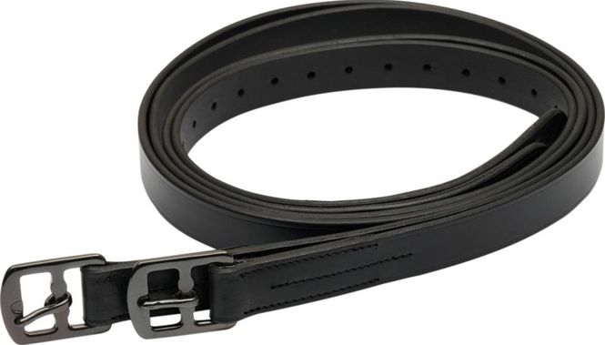Hovedbilde Horse Guard Stigbøylereimer Glitter Sort