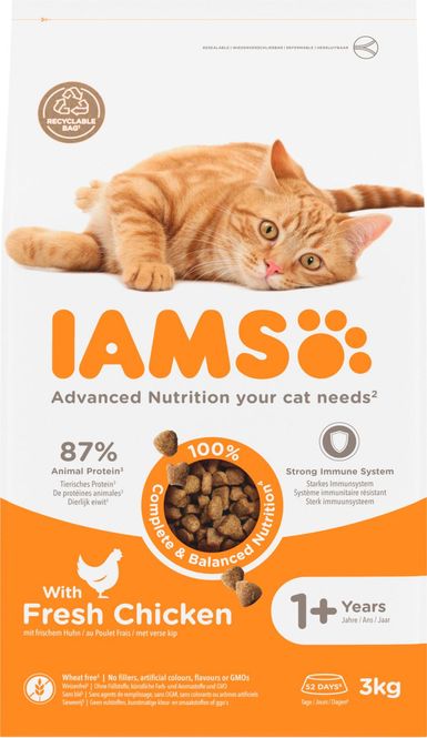Hovedbilde IAMS CAT Vitality Adult Kylling