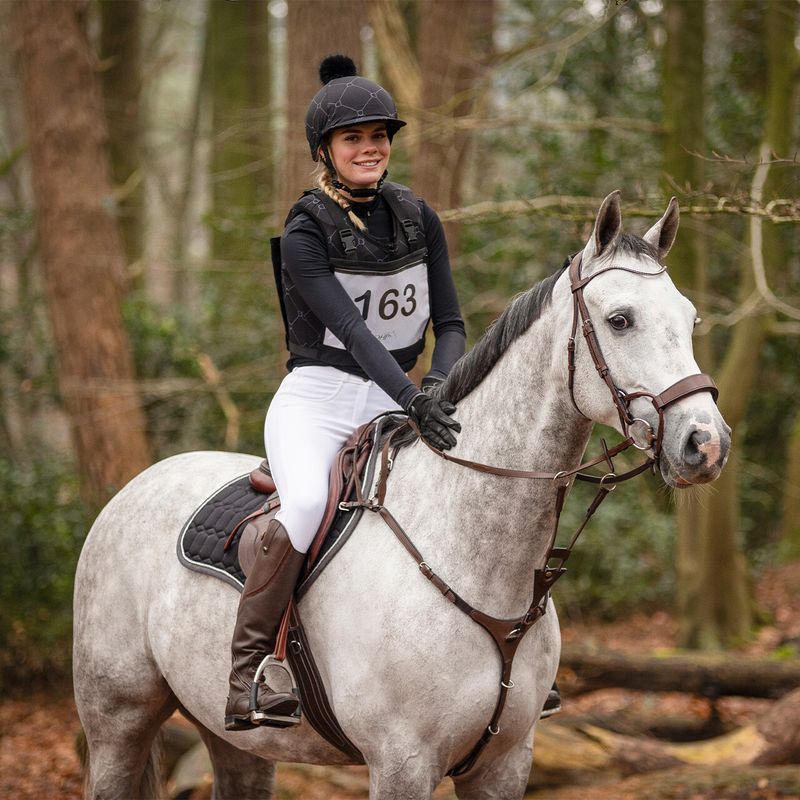 QHP Number Bib with Zipper Sort