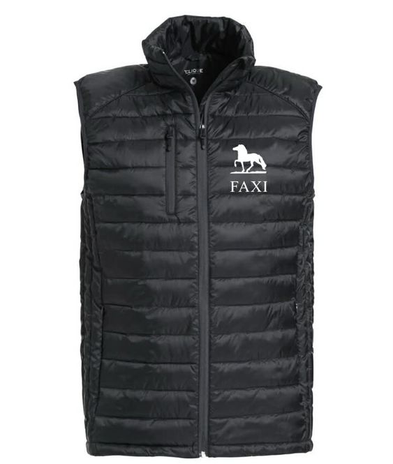 Hovedbilde Vattert Vest Unisex Sort