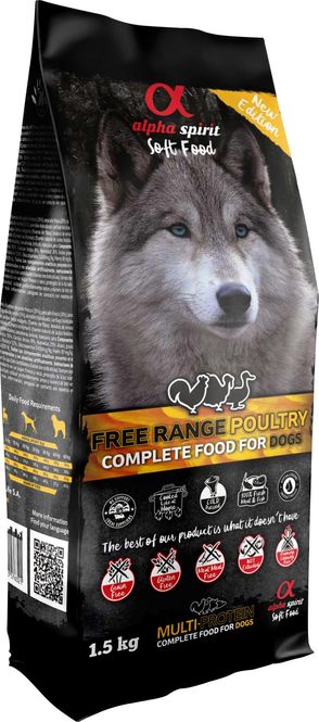 Hovedbilde AlphaSpirit Semi-moist Fjerkræ