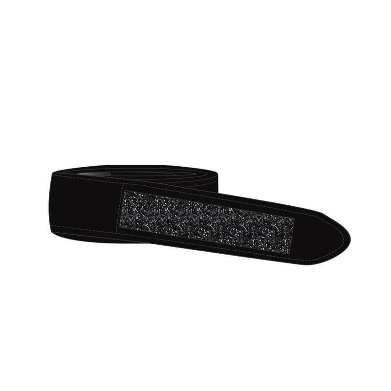 Horse Guard Stigbøylereimer Glitter Sort