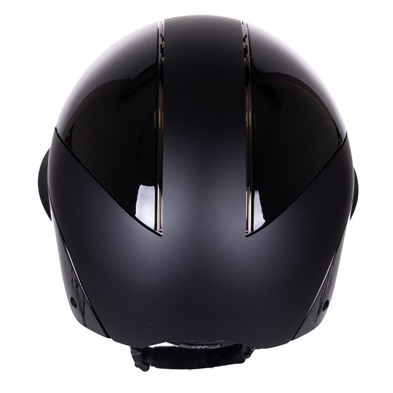 QHP Miami Polo Visor Ridehjelm Sort