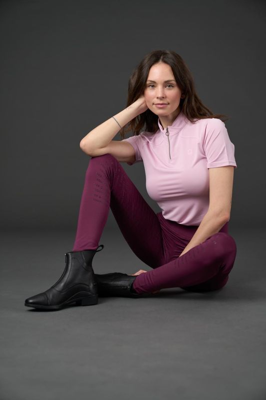 Equipage Kendra Fullgrip Ridetights Italian Plum